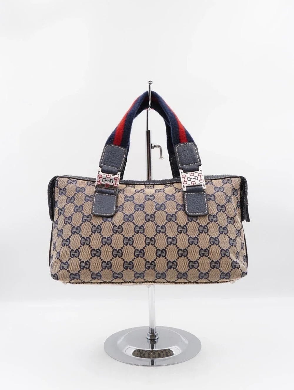 CO16 💟 Gucci GG Monogram Cavas Sherry Line Handbag